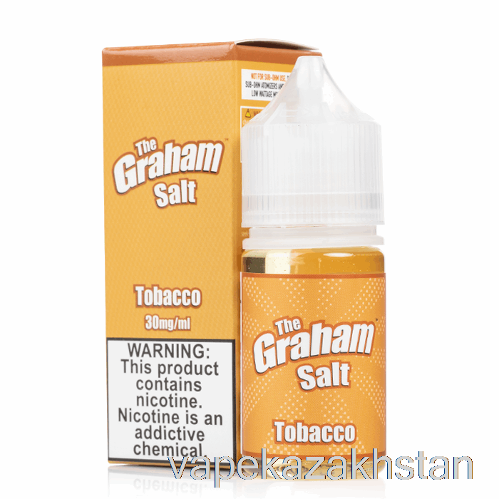 Vape Kazakhstan Tobacco SALT - The Graham - Mamasan E-Liquid - 30mL 50mg